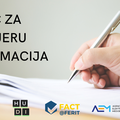 Objavljen HUDI “Vodič za provjeru informacija”