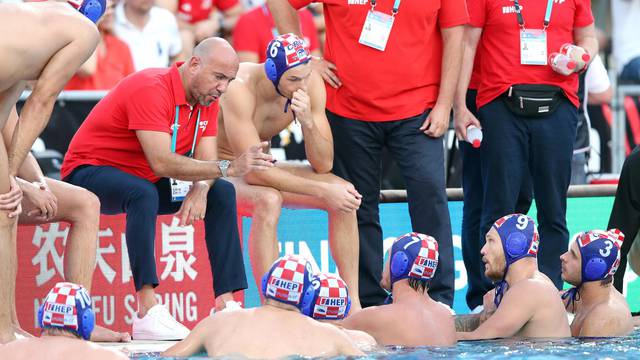 FINA Svjetsko prvesntvo u vaterpolu, polufinale, Španjolska - Hrvatska