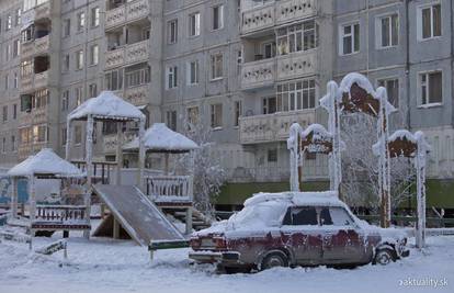 U Sibiru djeca idu u školu čak i kad je -50 stupnjeva Celzijusa