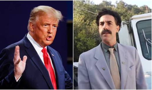 Borat je uzvratio Trumpu: 'Ni ja tebe ne smatram smiješnim, ali ipak ti se cijeli svijet smije...'