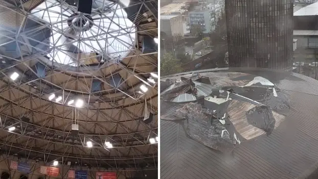 FOTO Jako nevrijeme oštetilo Cibonu, ministri obišli objekt...