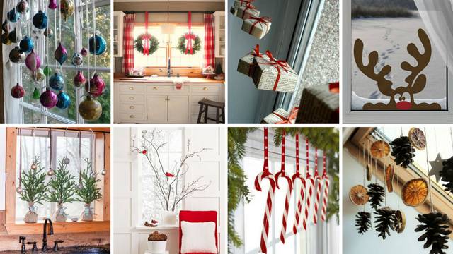 Kao iz bajke: 20 odličnih ideja kako ukrasiti prozore za Božić