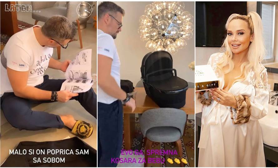 Šuput spremna za porod: Muža 'upregnula' da složi sve za sina