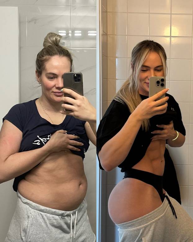 FOTO Dizala sam 140 kila u 8. mjesecu trudnoće: Evo kako sam transformirala svoje tijelo