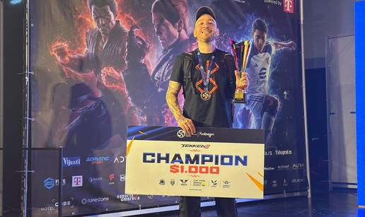 Hrvat osvojio zlato u igri Tekken 8: 'Ina&ccaron;e konobarim, a na ovaj sam turnir upao kao zamjena!'