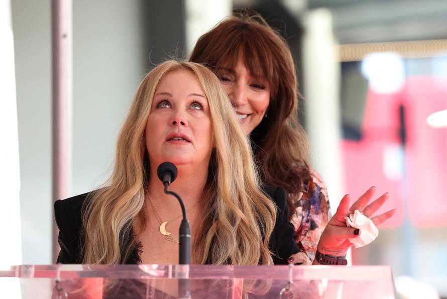 Christina Applegate receives a star on Hollywood's Walk of Fame