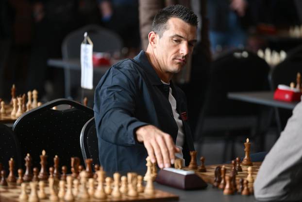 Zagreb: Predsjednik Zoran Milanovic na otvaranju šahovskog turnira Sanjin Španovic