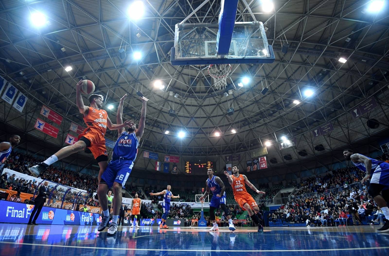 Zagreb: Cedevita protiv BuduÄnost Voli u polufinalu doigravanja koÅ¡arkaÅ¡ke ABA lige