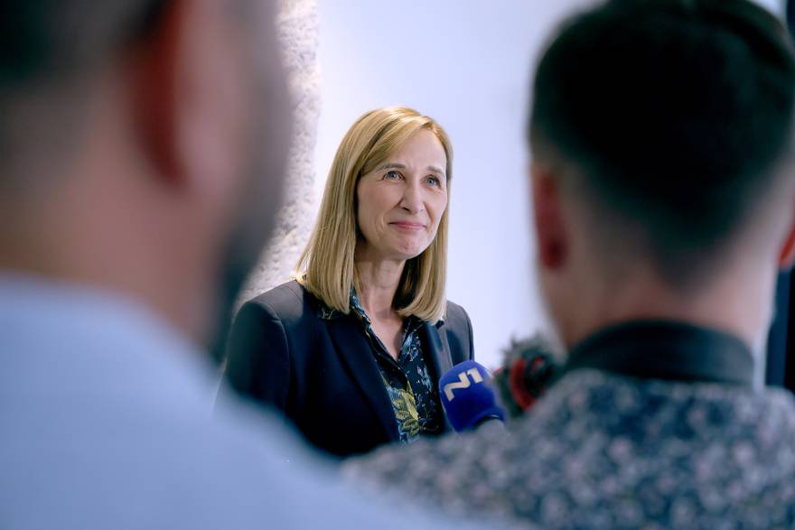 Nataša Mikuš Žigman, nova ministrica regionalnog razvoja i fondova EU, na sastanku sa županima i predstavnicim općina