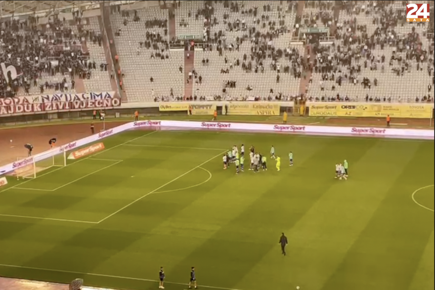 Torcida nakon Hajduk - Osijek 3-0