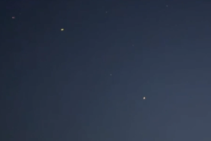 Prelet ISS-a iznad Hrvatske
