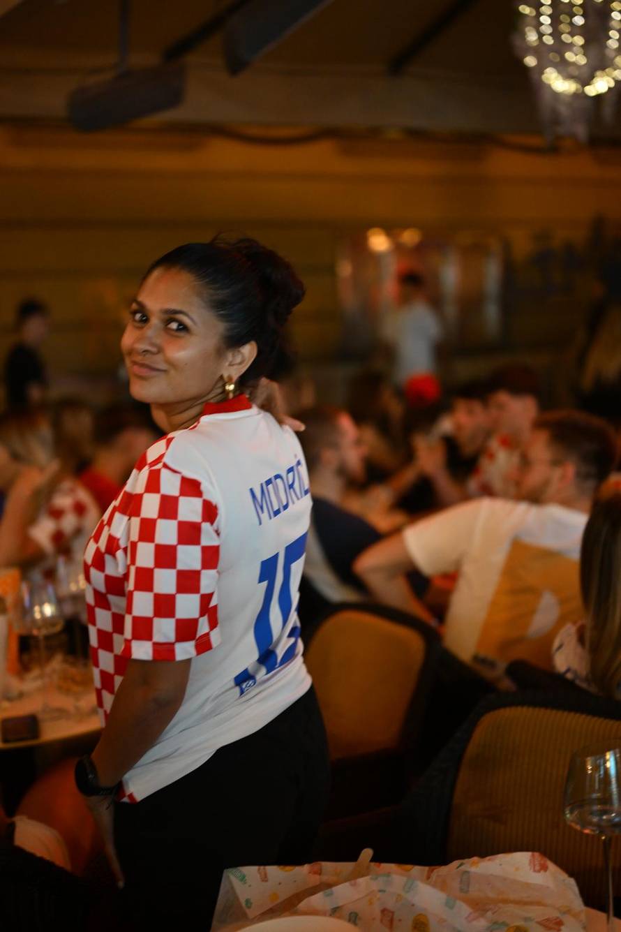 Zagreb: Zajedničko gledanj utakmice na trgu Bana Jelačića 