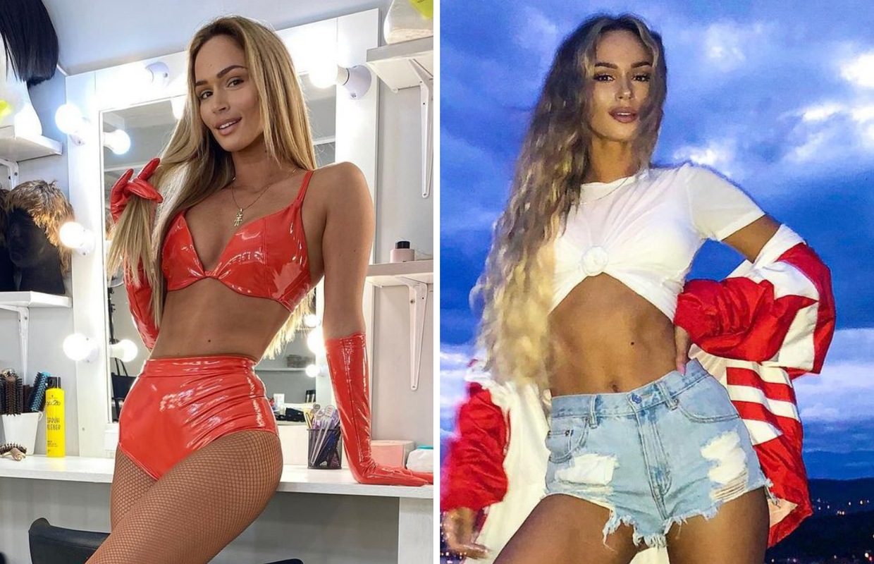 Atraktivna Tina 'zapalila' je Instagram pozirajući u lateksu