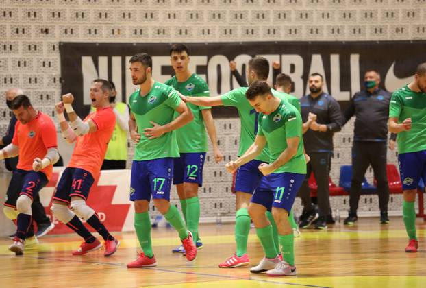 Split: Prva utakmica polufinala Kupa Hrvatske u futsal, MNK Olmissum - MNK Novo vrijeme
