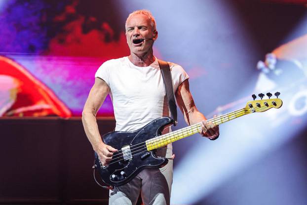 Zagreb: Sting održao koncert u Areni