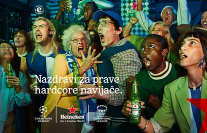 Heineken® nazdravlja pravim hardcore navijačima – nisu oni koji vam prvo padnu na pamet
