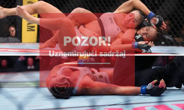 JEZIVE SCENE U UFC-u: Borkinja izgubila svijest nakon brutalnog nokauta! Pobjednica se molila