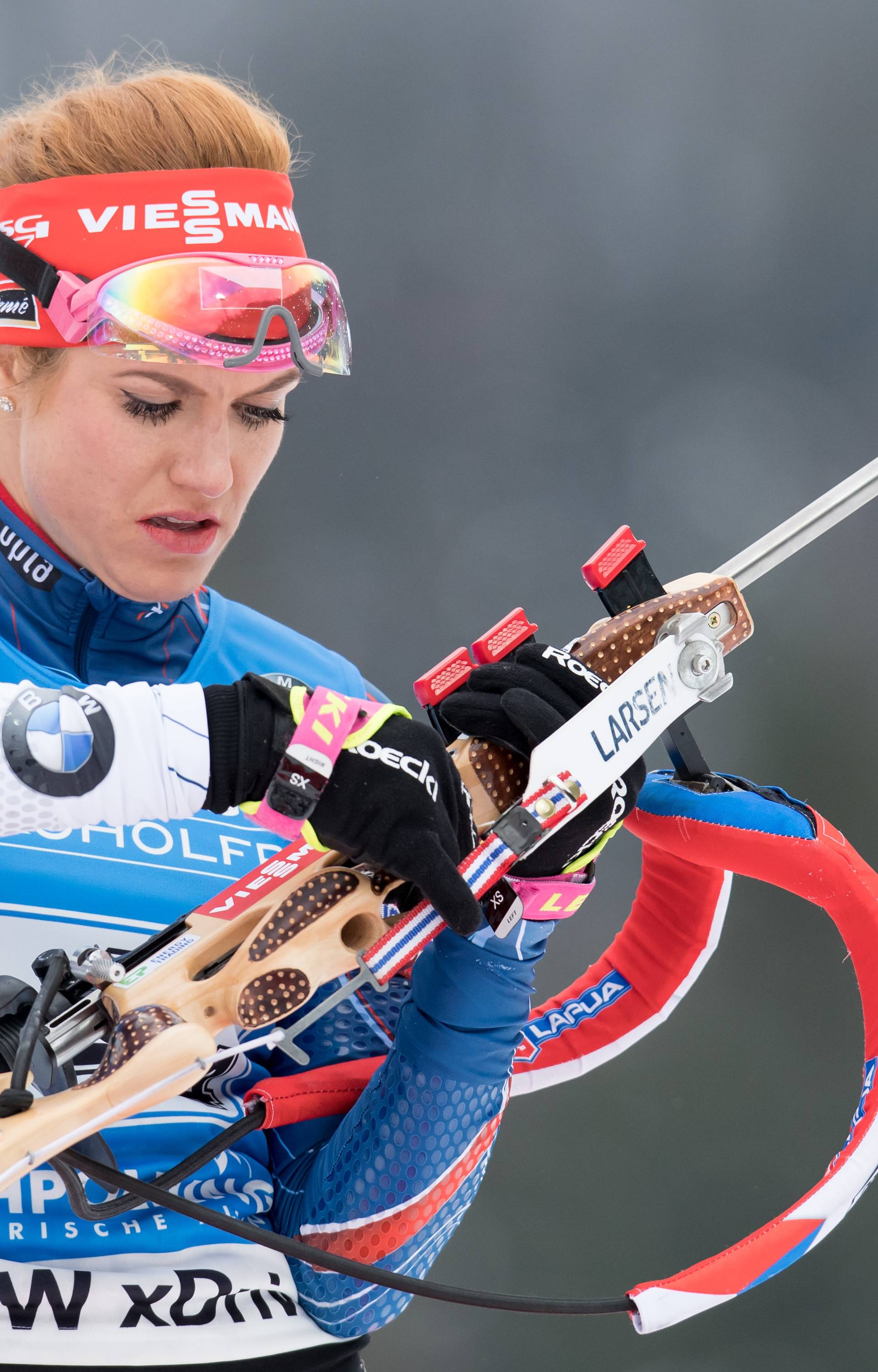 Women's relay at the Biathlon World Cup in Ruhpolding
