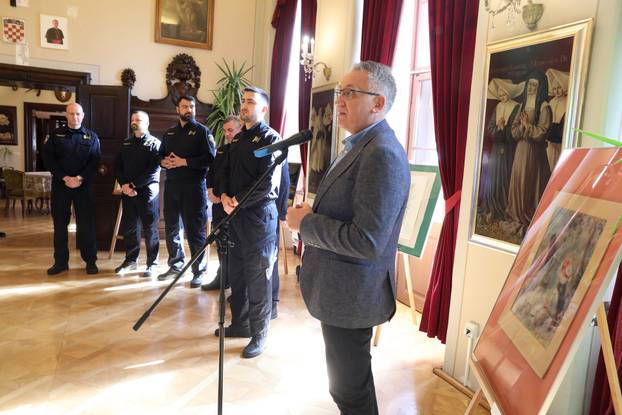 Zagreb: Otvorenje izložbe "Ljepota lažnog sjaja" - krivotvorenih umjetnina iz fundusa Muzeja policije