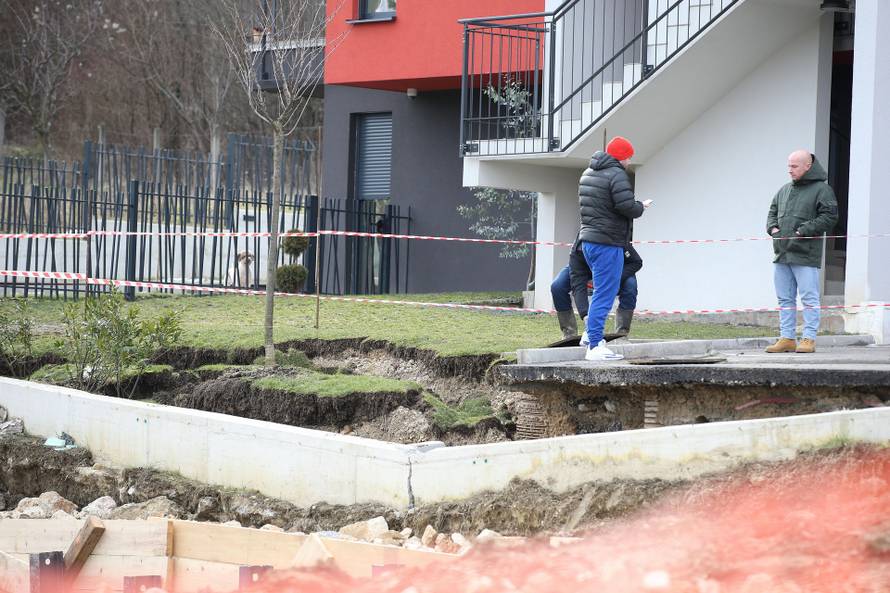Zagreb: U Gornjem Vrapču došlo do aktivacije klizišta