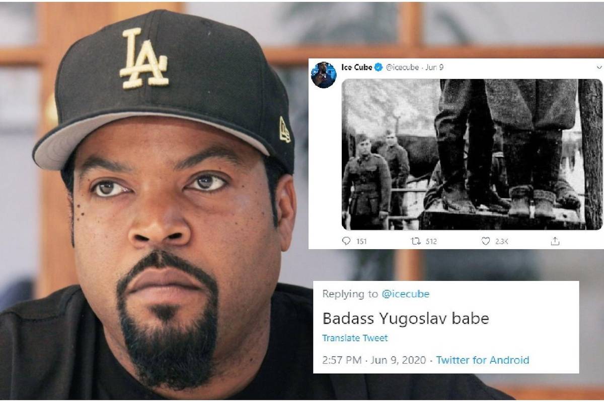 Ice Cube objavio fotku vješanja partizanke Lepe Radić koju su pogubili kad je imala 17 godina