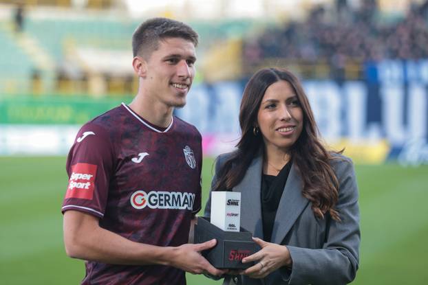 Pula: Antonio Maurić primio nagradu za najljepši gol mjeseca listopad