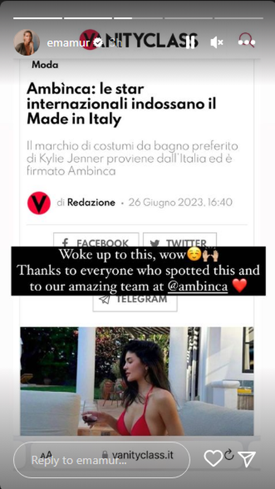 Kylie Jenner je pokazala bujne adute u crvenom bikiniju koji je dizajnirala poznata Hrvatica...