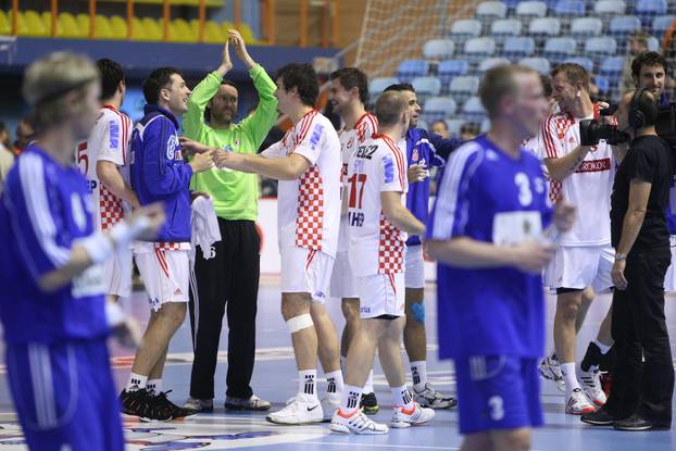 Zagreb: Rukomet, kvalifikacije za EP 2010, Hrvatska - Finska