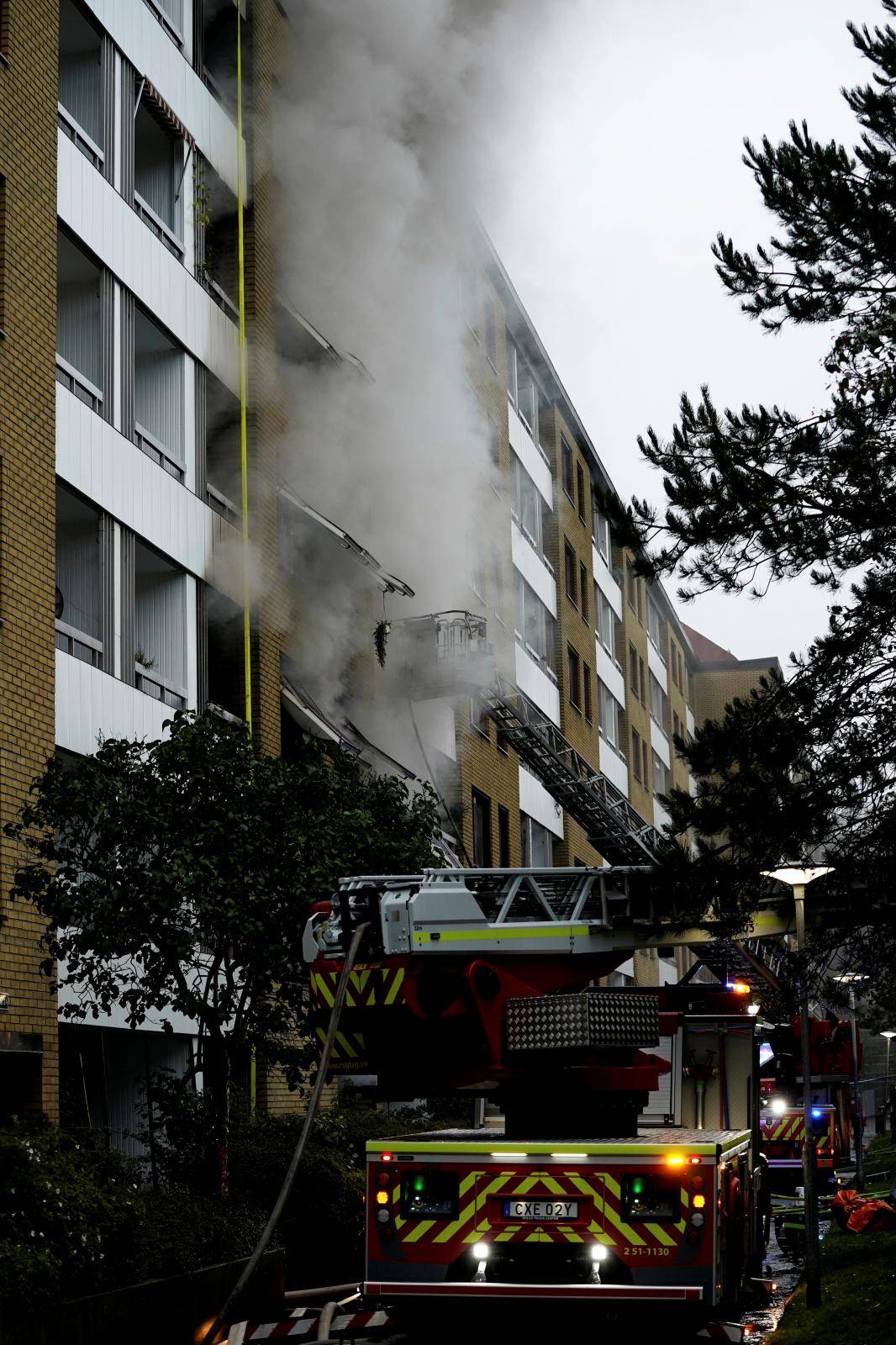 Explosion hits building in Sweden's Gothenburg