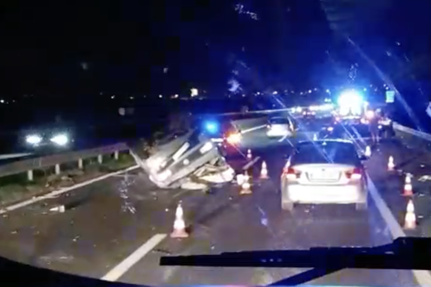 Prometna nesreća na zagrebačkoj obilaznici (A3) između čvorova Buzin i Lučko