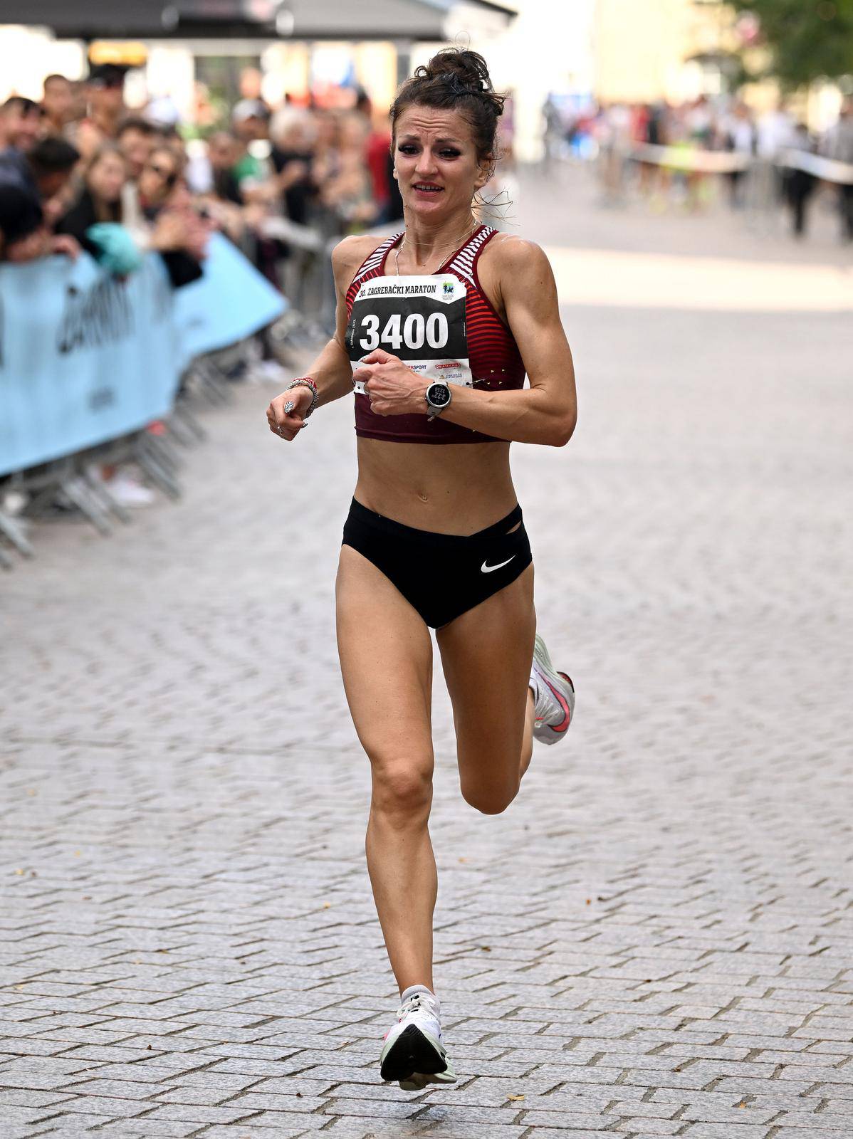 Zagreb: Cilj Garmin 10k utrke u sklopu 30. Zagrebačkog maratona