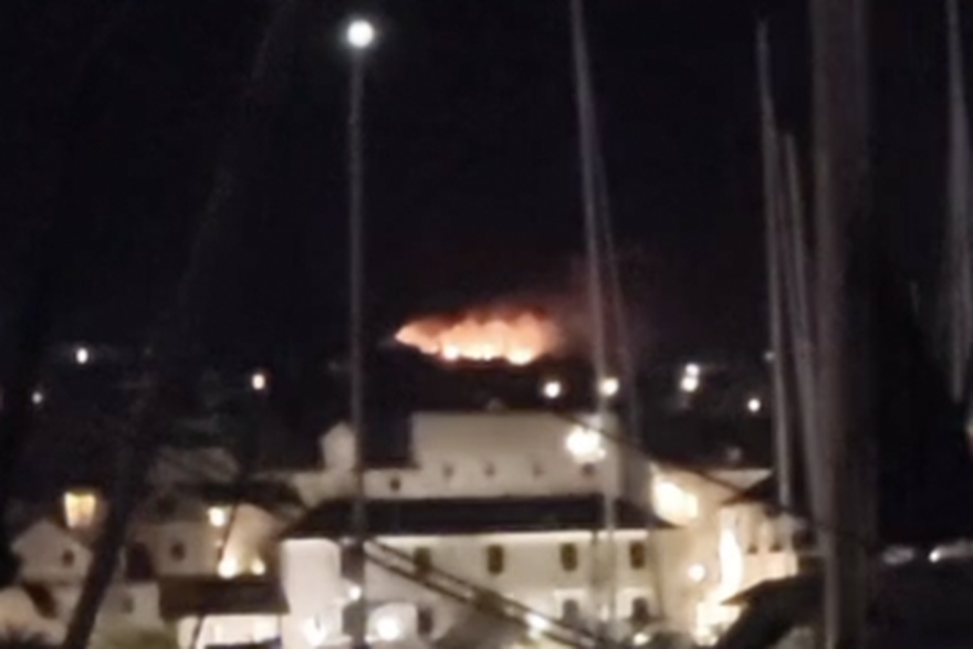 Po&zcaron;ar u Milni