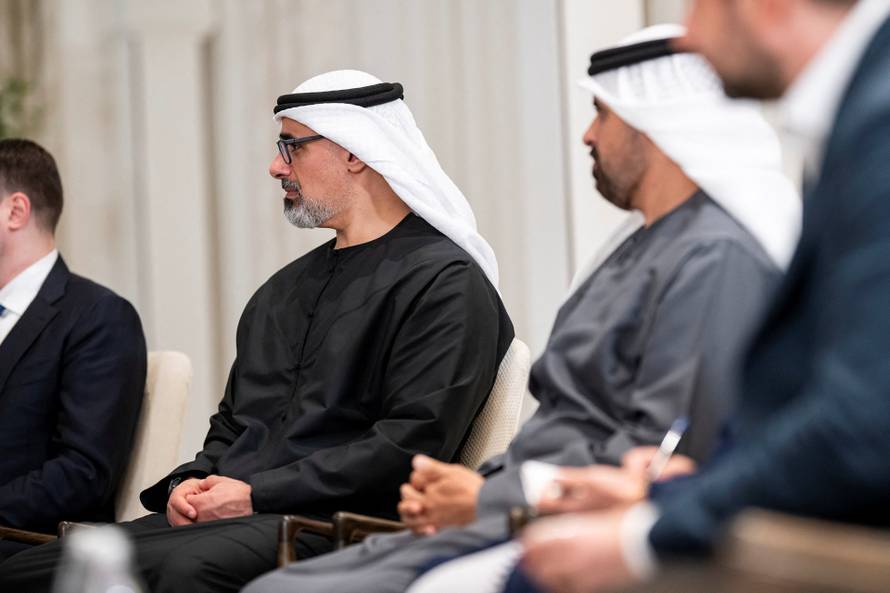 UAE President Receives Delegation Heads for US Russia Ukraine Talks