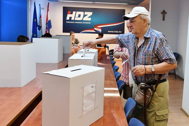 Šibenik: Unutarstrana?ki Izbori za predsjednika i predsjedništvo HDZ-a