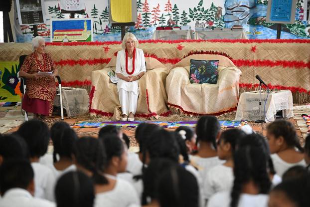 Posjet kraljevskog para Samoi