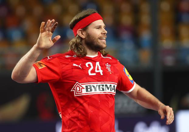 2021 IHF Handball World Championship - Main Round Group 2 - Denmark v Qatar