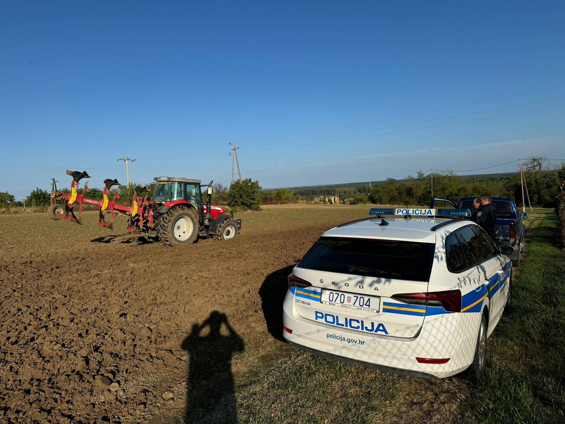 FOTO Slavonac je izorao topnički projektil: Policajci su mi rekli da nikad nisu vidjeli tako velikog!