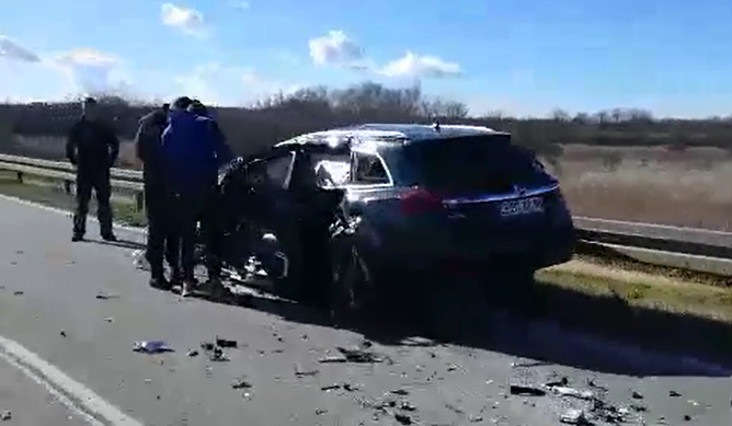 Sudar kamiona i automobila kod Zadra, vozač je u bolnici