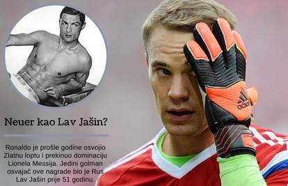 Neuer se ruga Ronaldu: Zlatna lopta? Ne poziram u gaćama...