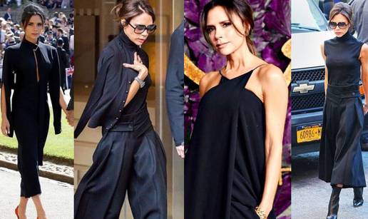Dobar stil: Elegancija u crnom po receptu Victorije Beckham