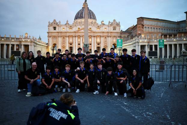 Pope Francis lies in state in St. Peter's Basilica at the Vatican