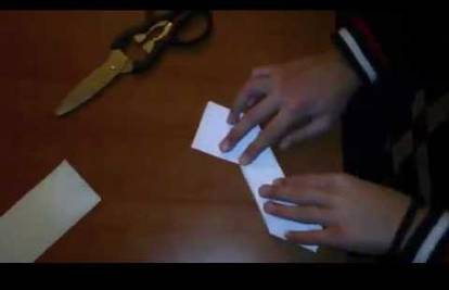 Nauči kako od papira jednostavno napraviti ninja šuriken 