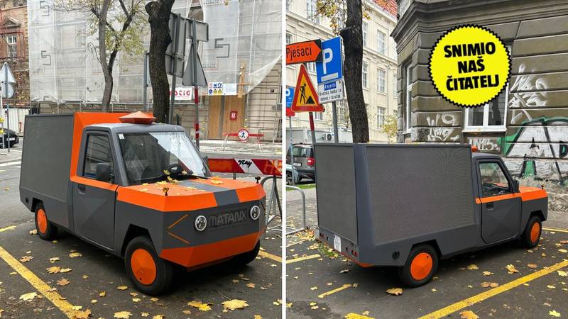 FOTO Zagrepčanin je snimio misteriozno vozilo: 'Nisam ovo još vidio!' Evo o čemu se radi