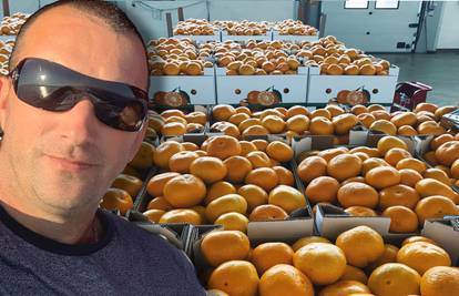 Otkupio sedam tona mandarina i sve ih donirao ustanovama po Hrvatskoj koje skrbe o djeci
