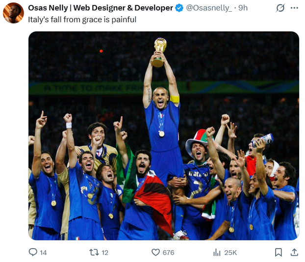 FOTO Društvene mreže pune su memova koji ismijavaju poraz Italije u Zenici: 'Pasta la vista!'