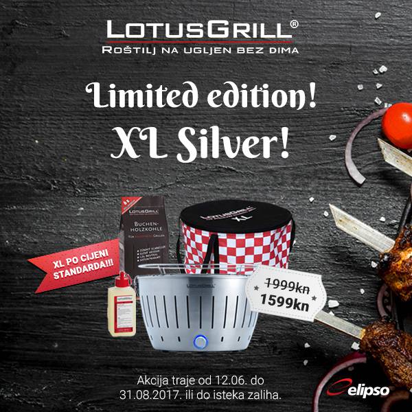 LotusGrill XL za još ukusnije poslastice s roštilja