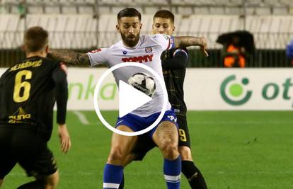 VIDEO Hajduk natrpao Osijek, Leovac zabio sjajnu volejčinu