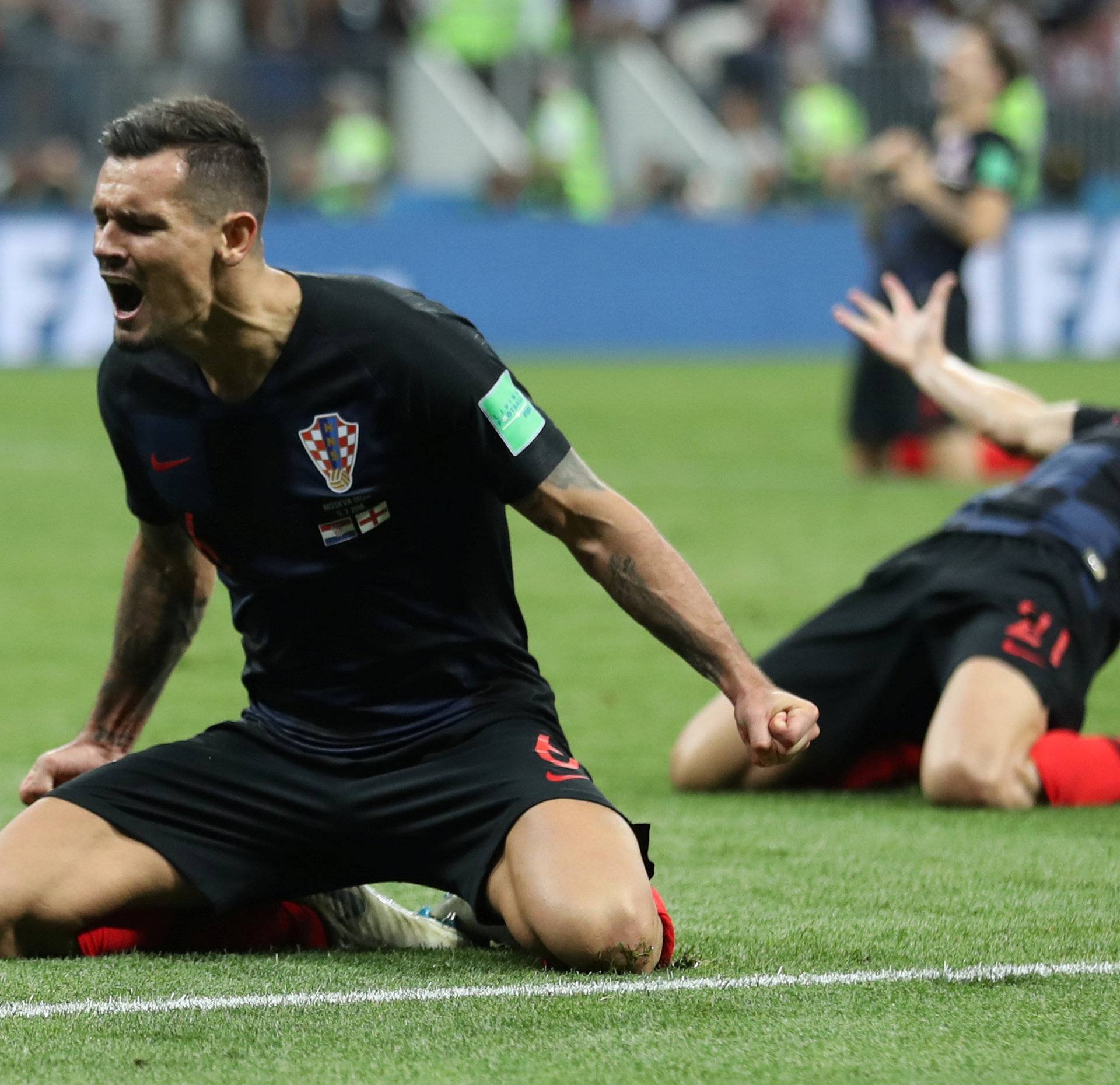 World Cup - Semi Final -  Croatia v England