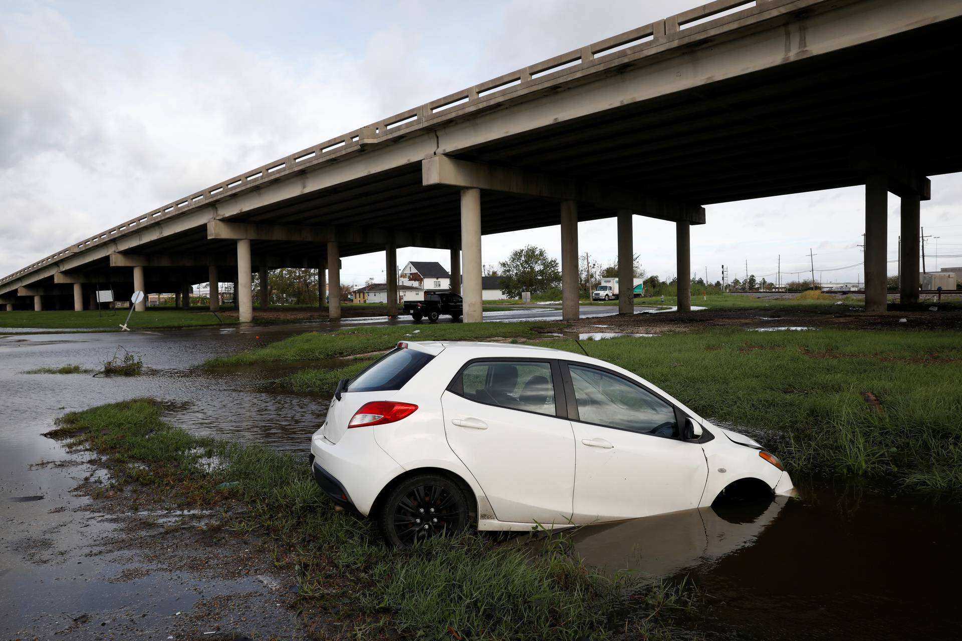 Aftermath of Hurricane Ida in Louisiana