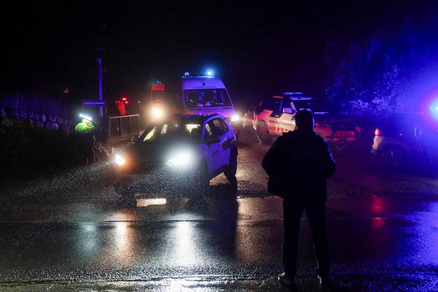 Commuter train derails near Barcelona